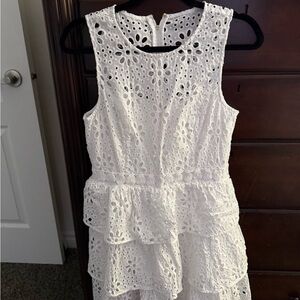 Lilly Pulitzer EyeletJudelyn peplum dress